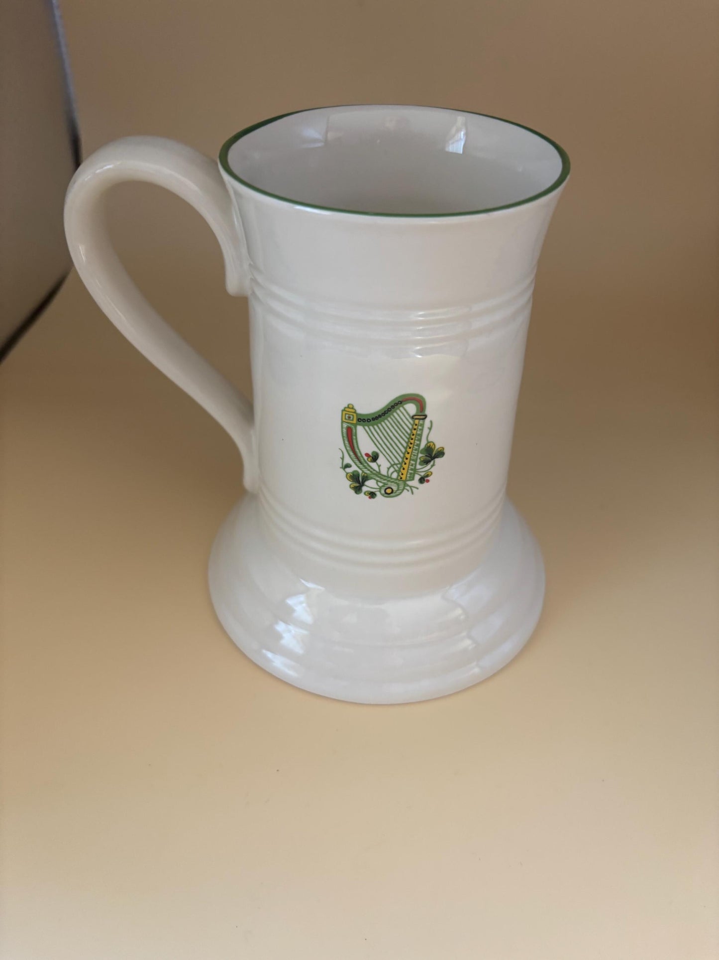 Vintage Cuthbertson Irish Mug: Ceramic Stein, Made in England