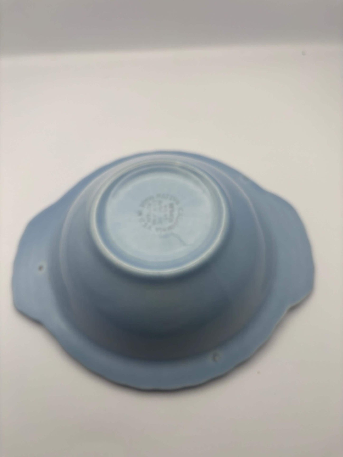Vernon Kilns Native California Blue Bowl, Melinda Dinnerware Line, Lover Antiques and Vintage