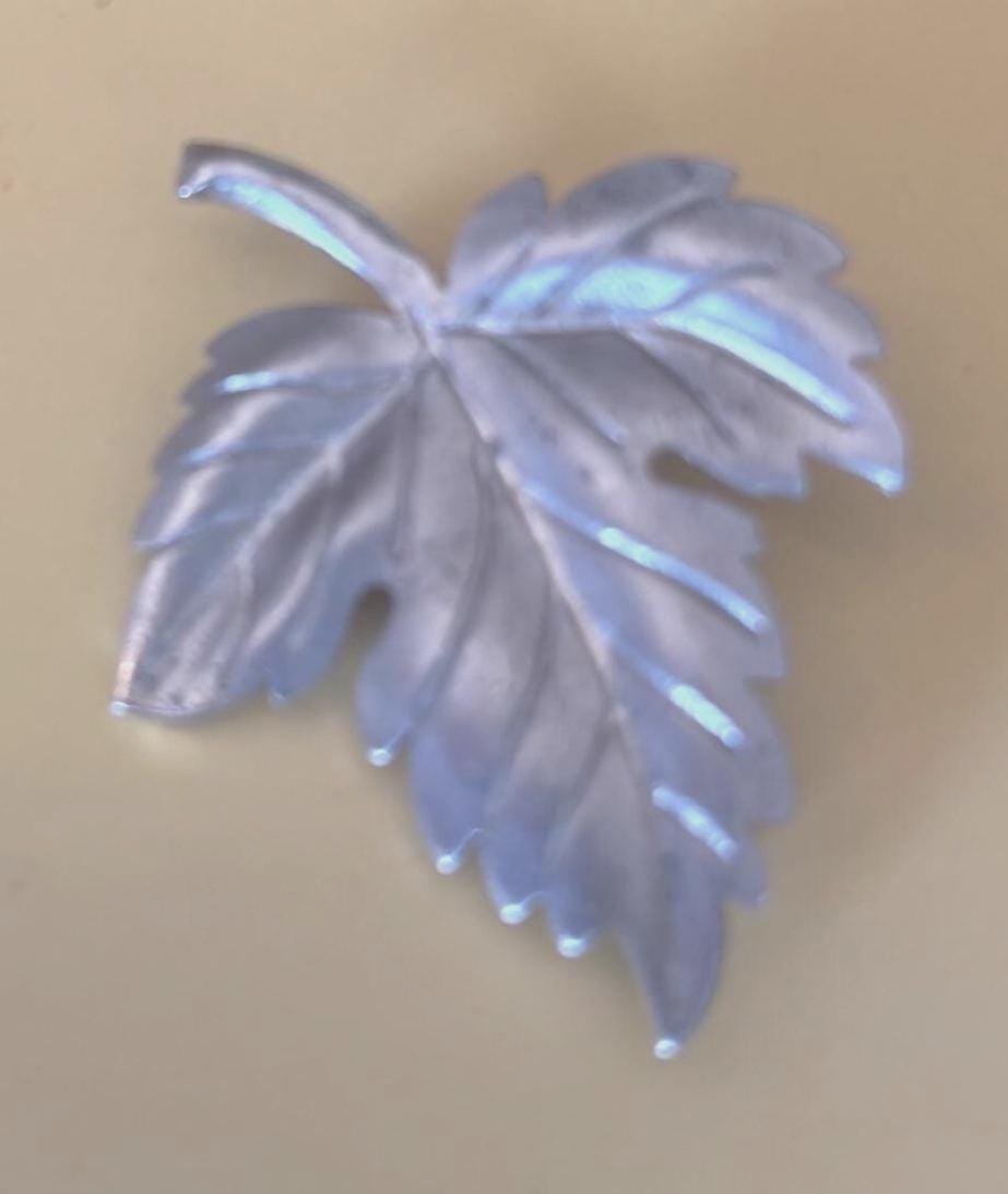 Vintage Tiffany & Co. Sterling Silver Maple Leaf Brooch