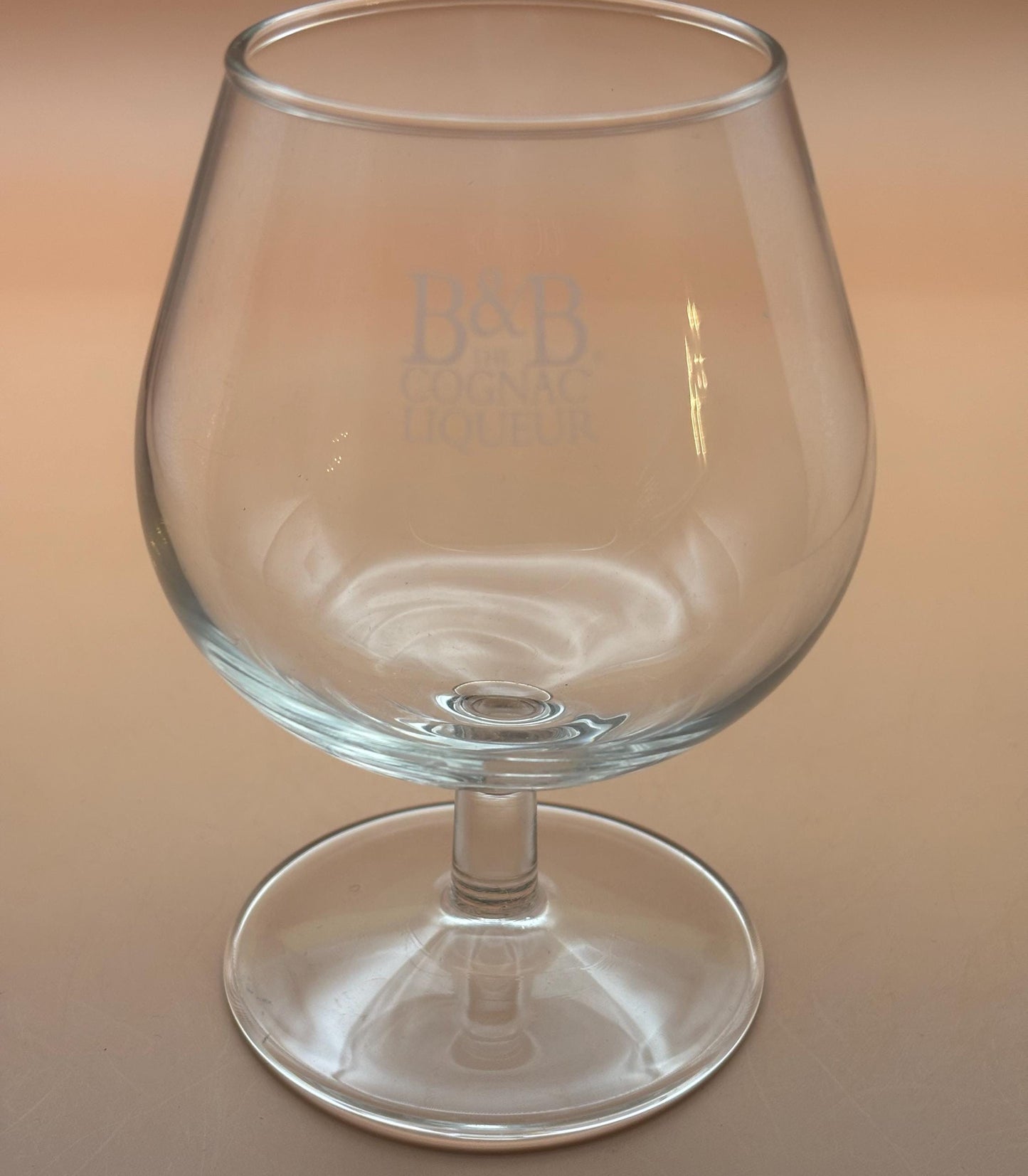 B & B Cognag Liqueur Snifter Glass, Replacement Glass, Lover Antiques and Vintage