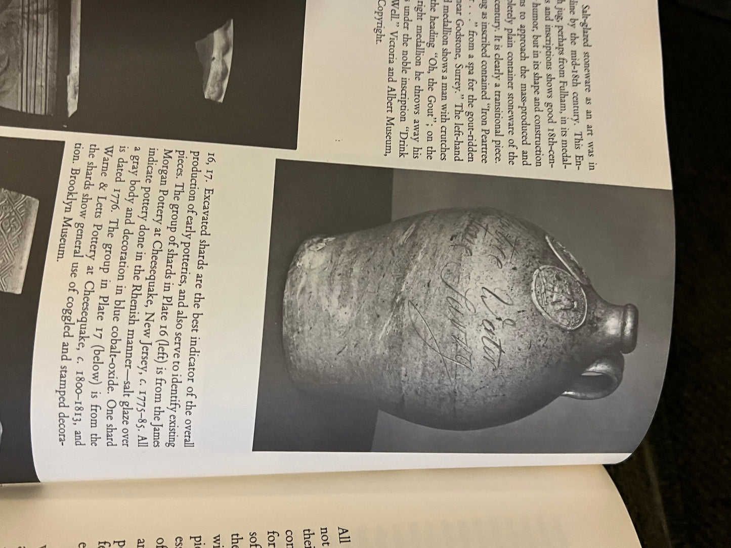 Decorated Stoneware Pottery of North America Book by Donald Blake Webster