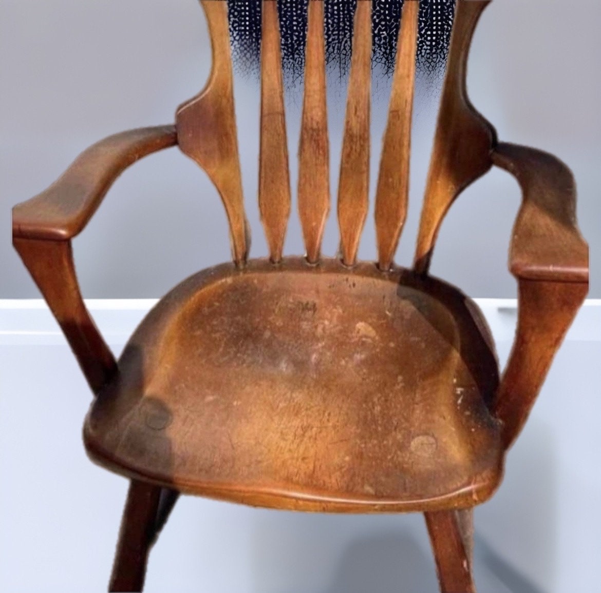 Vintage Herman De Vries Art Deco Style Chair Rare Devries Piece of Art furniture