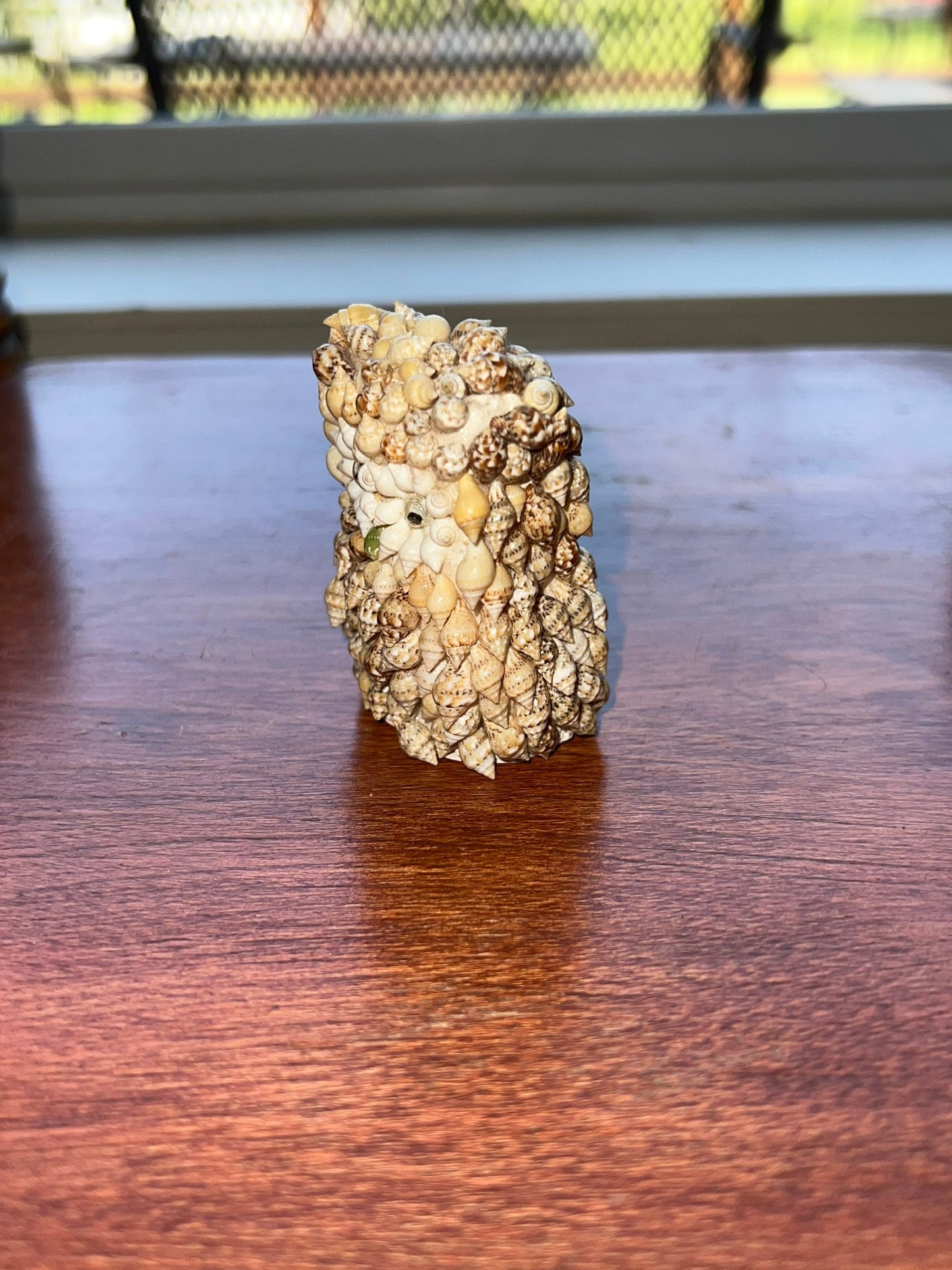 Vintage Shell Owl Made in Philippines Kitsch Animals Lover Antiques and Vintage