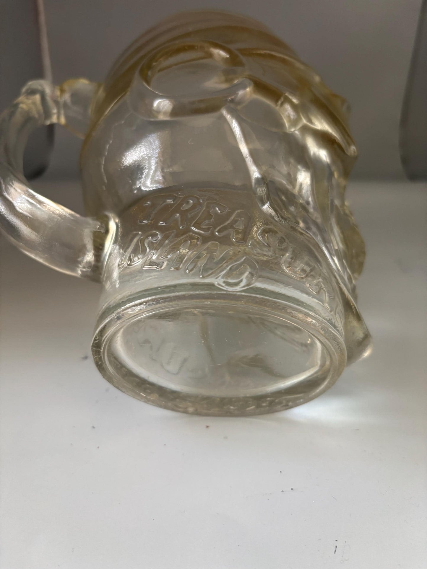 Luminarc USA Glass Pirate Skull Mug, Treasure Island Casino in Las Vegas
