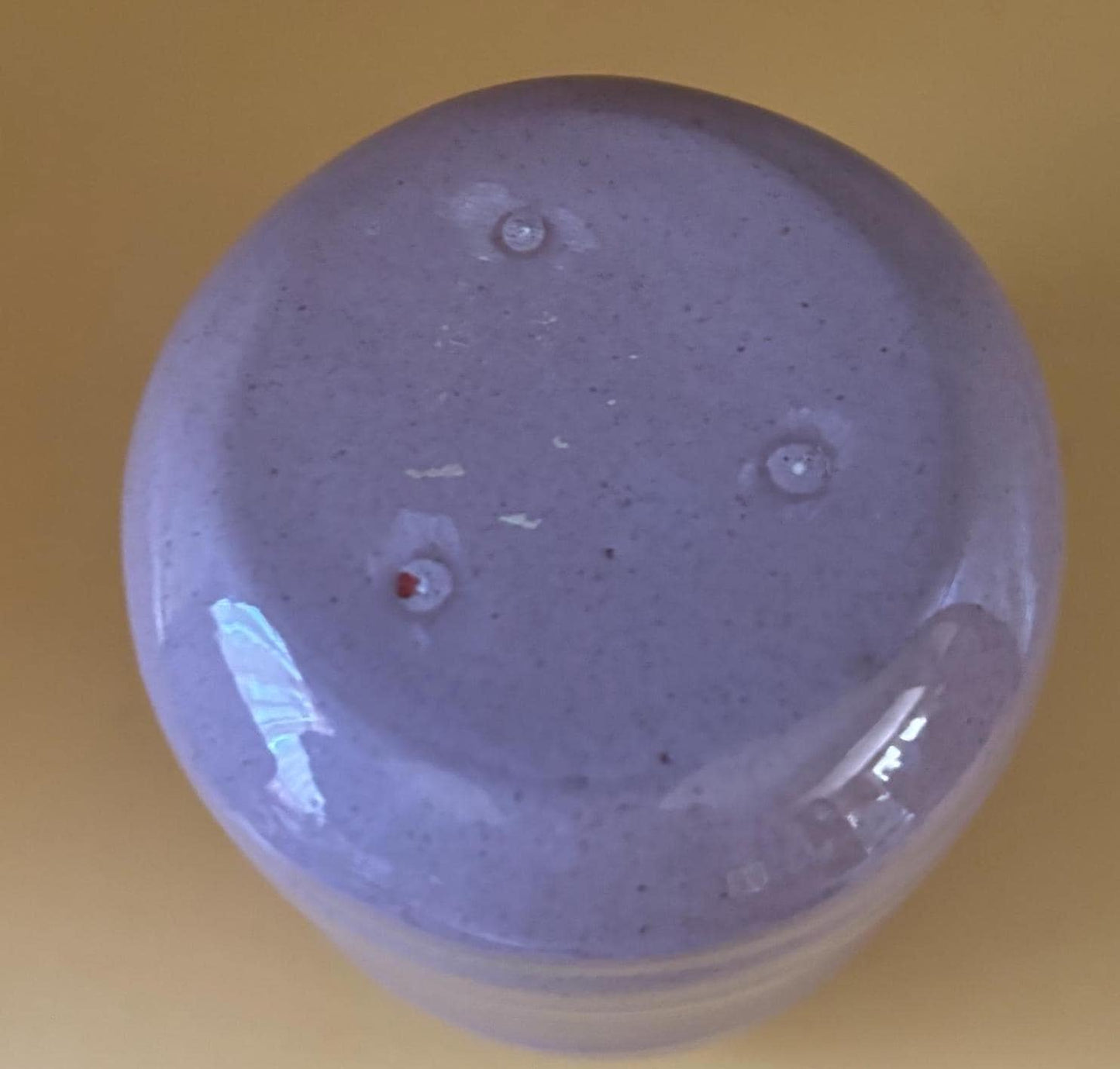 Vintage Purple Pottery Bowl Hand Thrown Potters Lover Antiques and Vintage