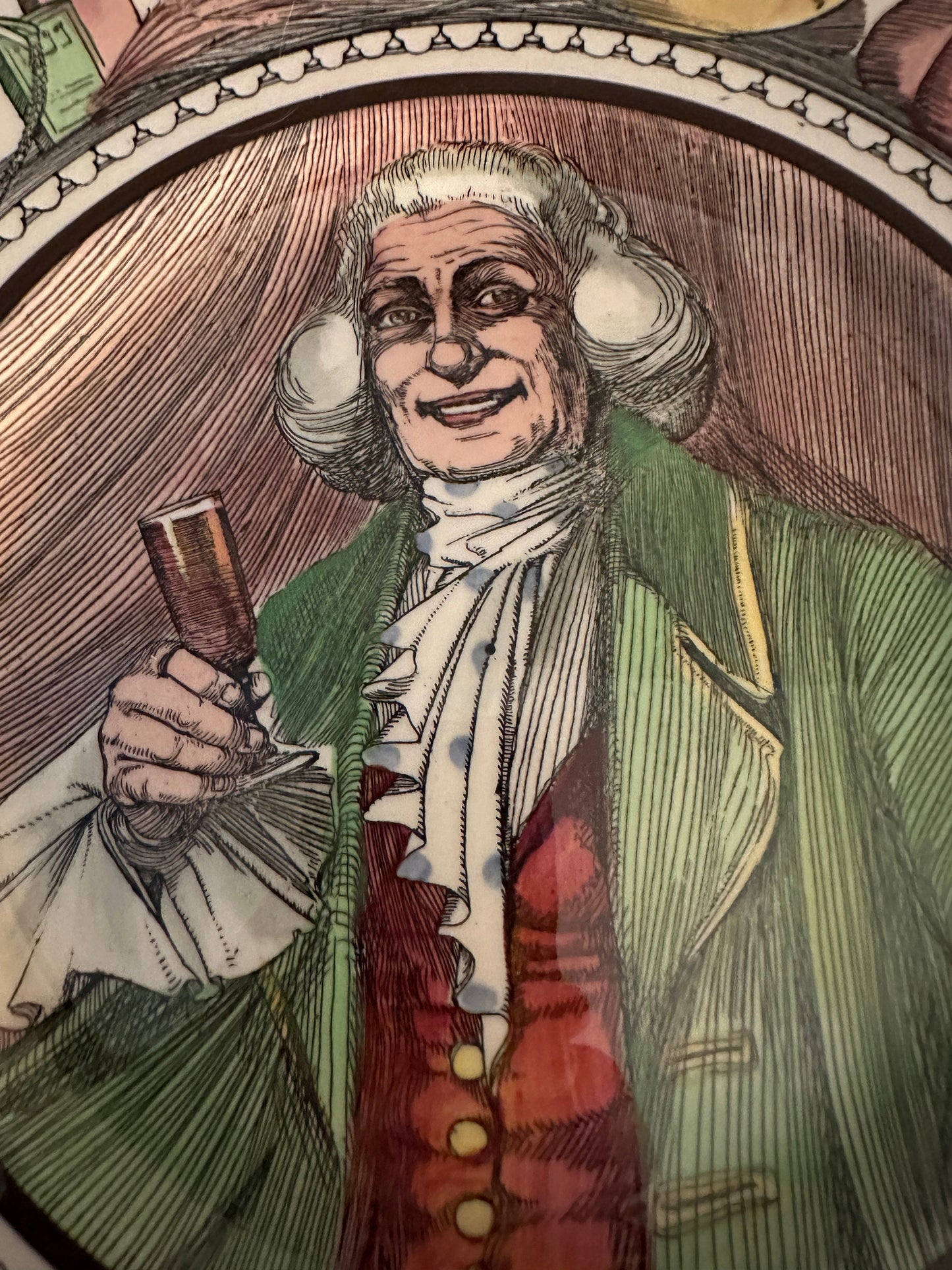 Vintage Royal Doulton Collector Plate: The Squire, George Washington