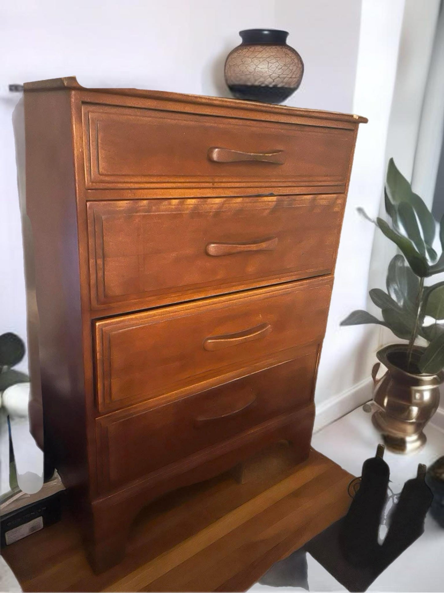 Cushman Colonial Creations Molly Stark 4 Drawer Dresser Chest Lover Antiques and Vintage