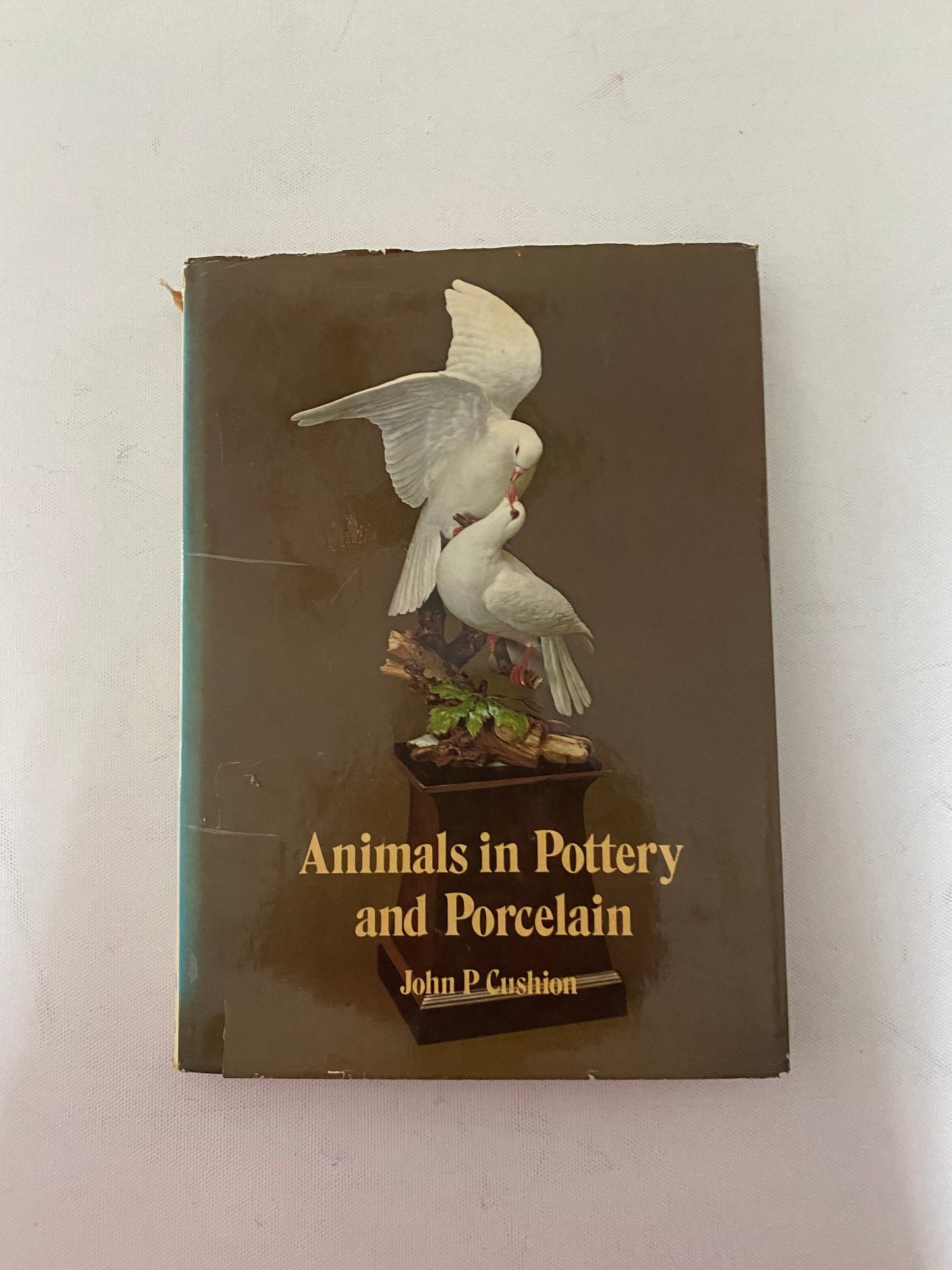 Animals in Pottery & Porcelain Book, by John P. Cushion, Lover Antiques and Vintage