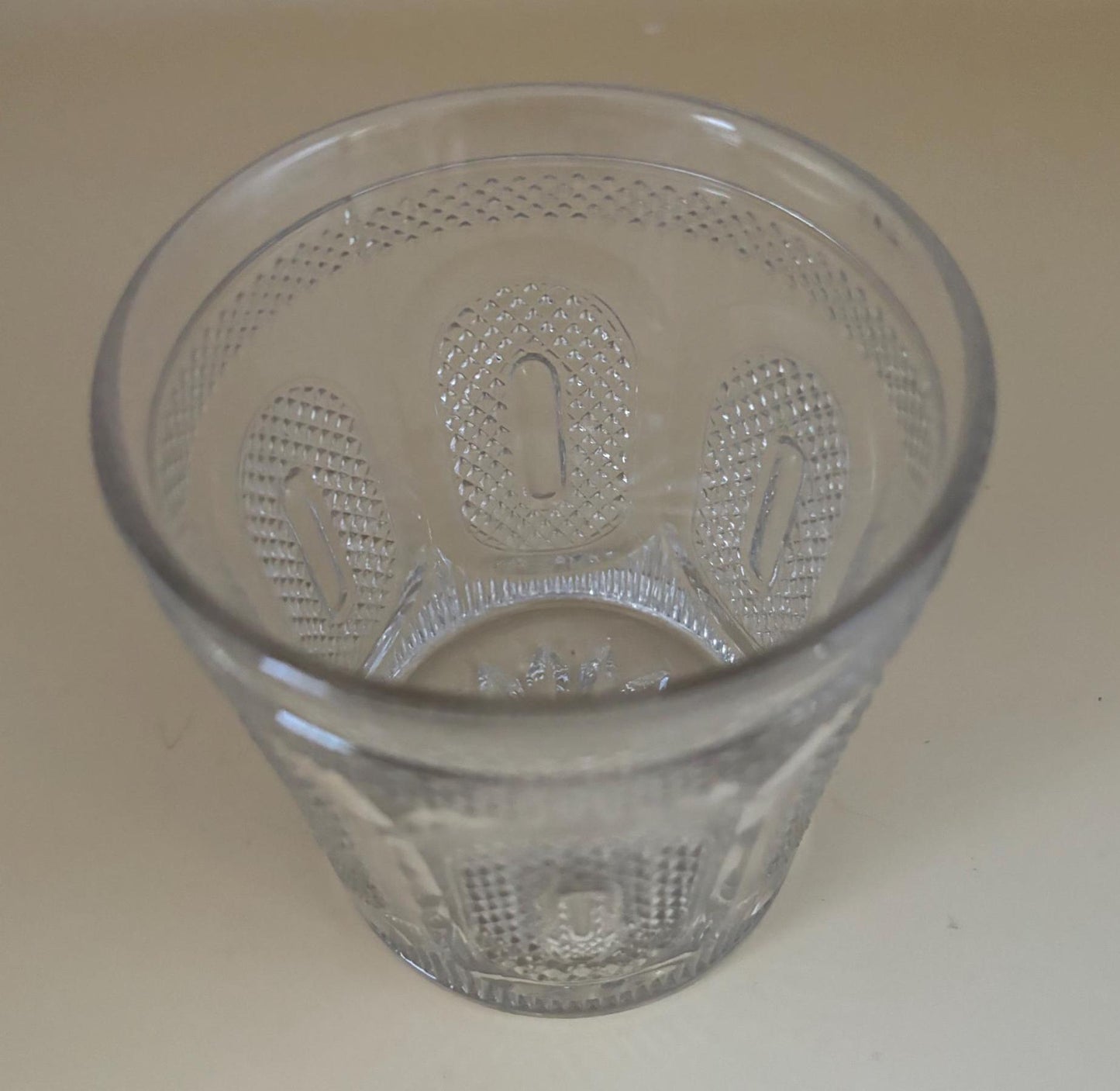 Antique Glass Cup or Spooner Lover Antiques and Vintage