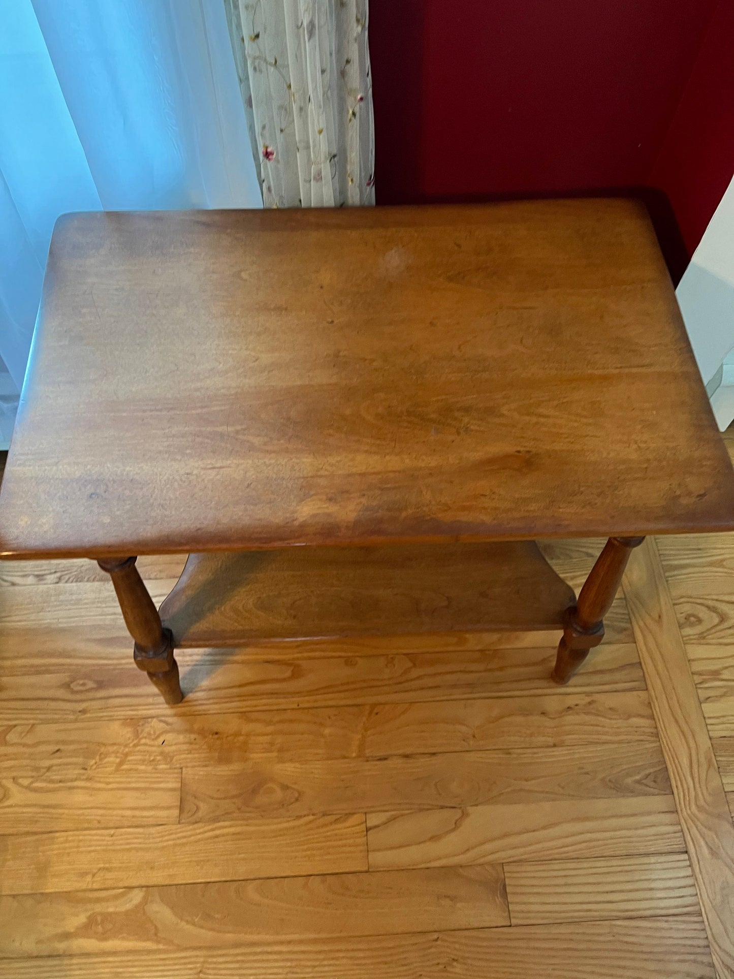 Cushman Fairfield End Table No. 5706 Mid Century Modern Wood Night Stand