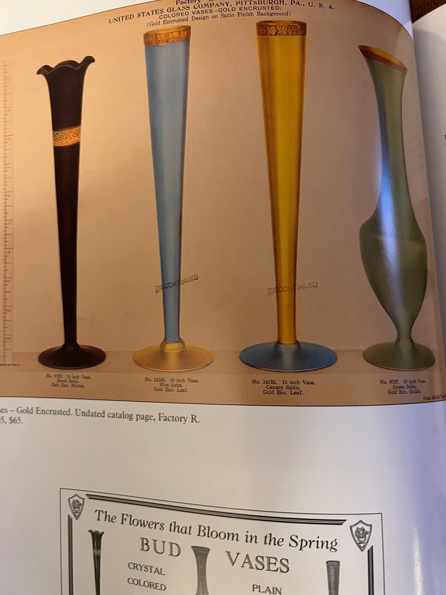 US Glass Company Book: 1920s Satin Glass & Lamps, Tiffin Collectors Club