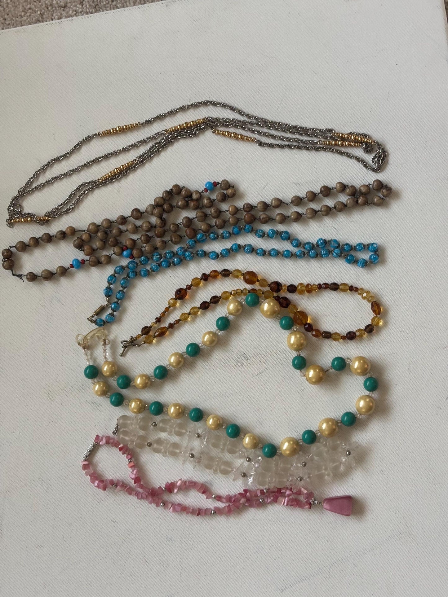 Vintage Necklaces Collection Variety Jewelry Lot Lover Antiques and Vintage