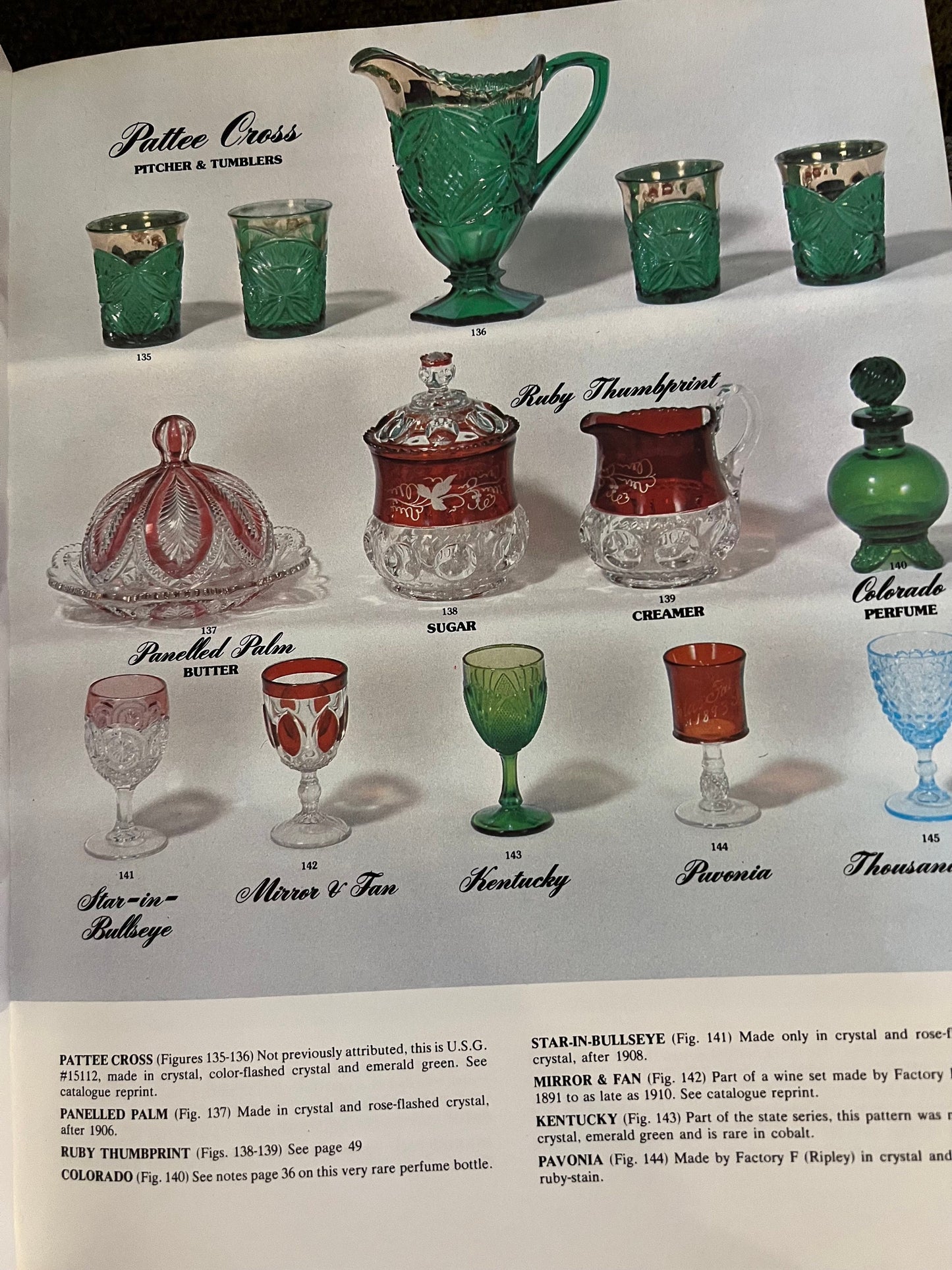 Victorian Colored Pattern Glass Book 5: US Glass A-Z Guide