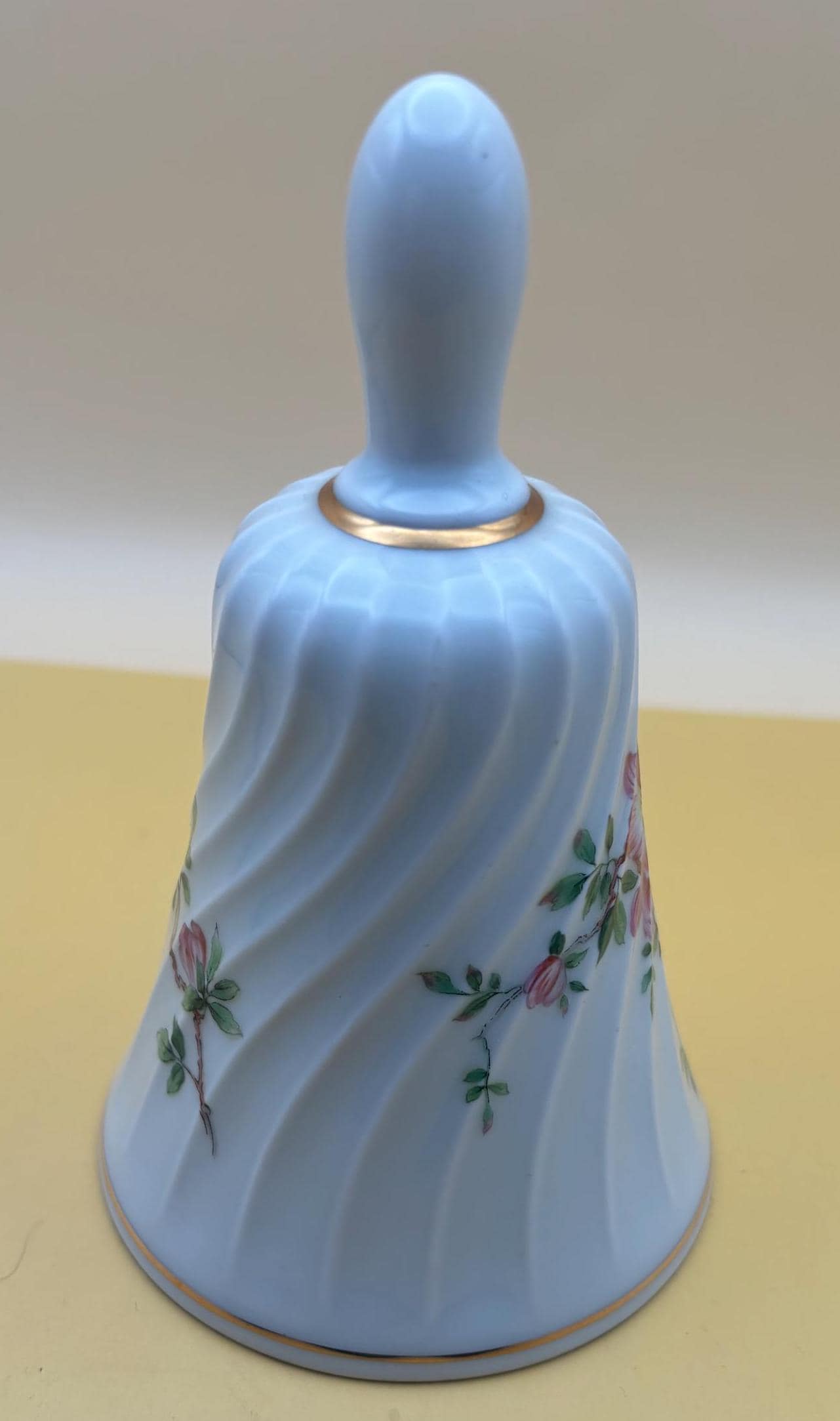 Vintage Limoges Bell Haviland France Porcelain Bell with Gold Gilding Lover Antiques and Vintage