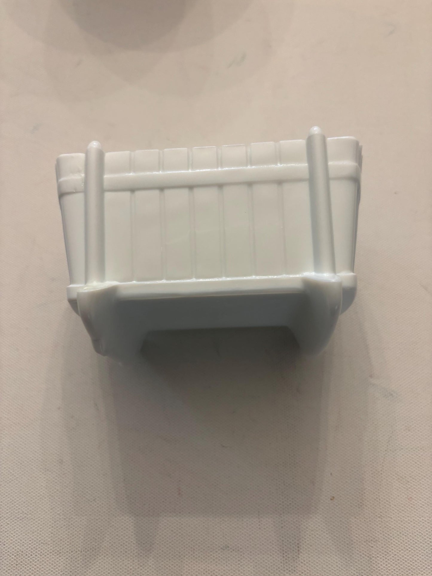 Vintage Indiana White Milk Glass Rocking Baby Crib Bassinet Glass Cradle Lover Antiques and Vintage