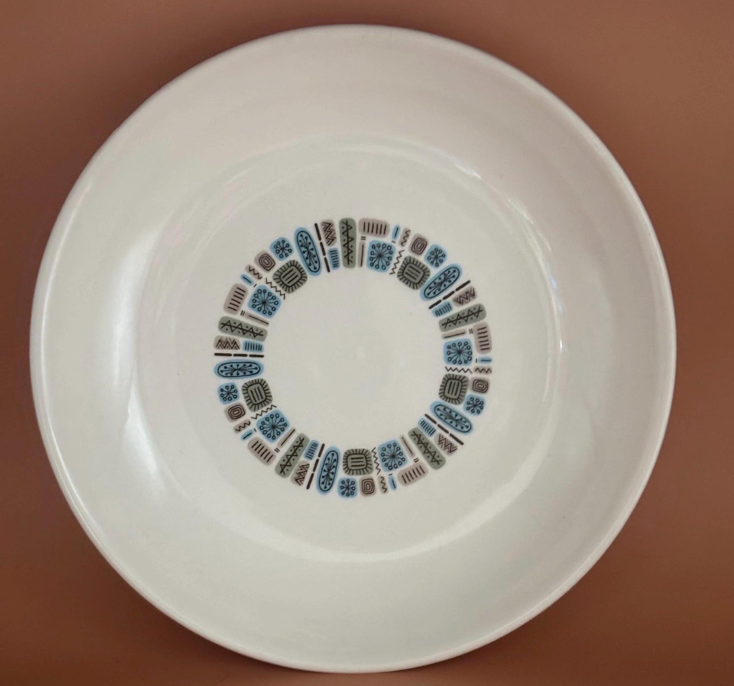 Vintage Canonsburg Pottery Soup or Salad Bowl Temporama Design Lover Antiques and Vintage
