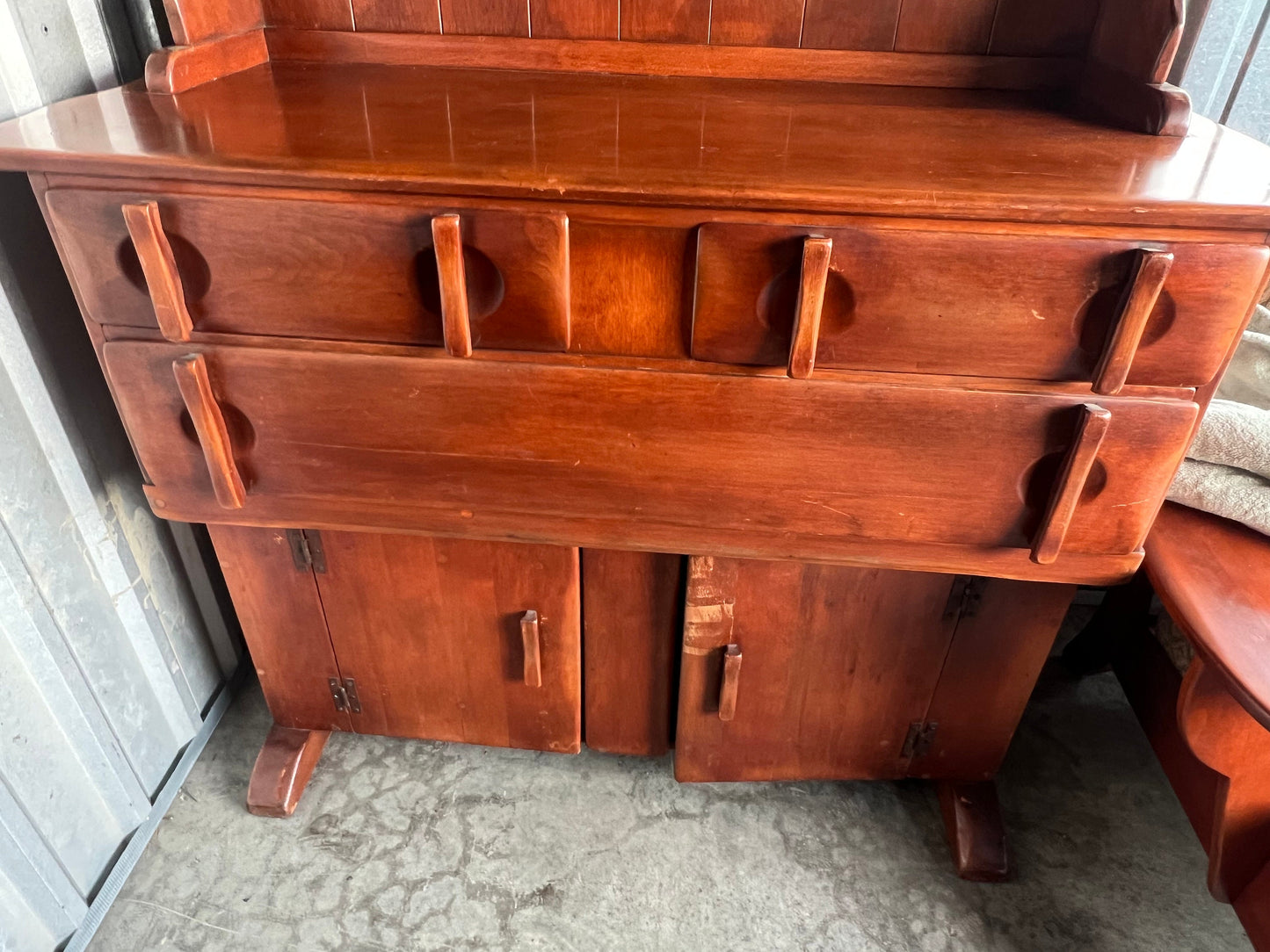 Vintage Cushman Colonial Buffet No. 6023: Herman De Vries Mid-Century Modern Dresser