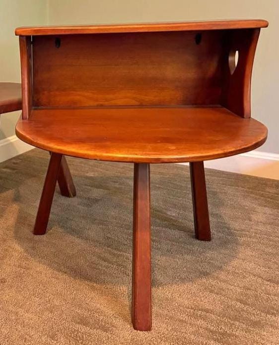 Cushman Colonial Creations Heart Table Chester End Table No. 2106 Lover Antiques and Vintage