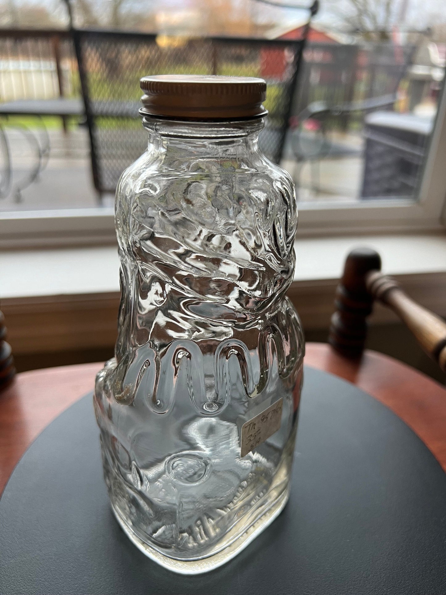 Vintage Grapette Soda Clown Glass Bank - Camden Ark Collectible