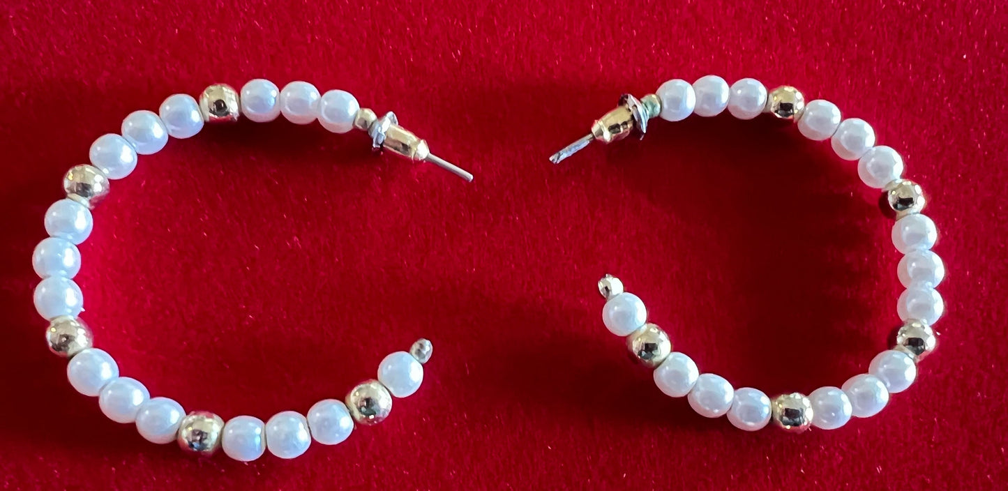 Vintage Hoop Earring Set: Small, Medium, Large Hoops Jewelry