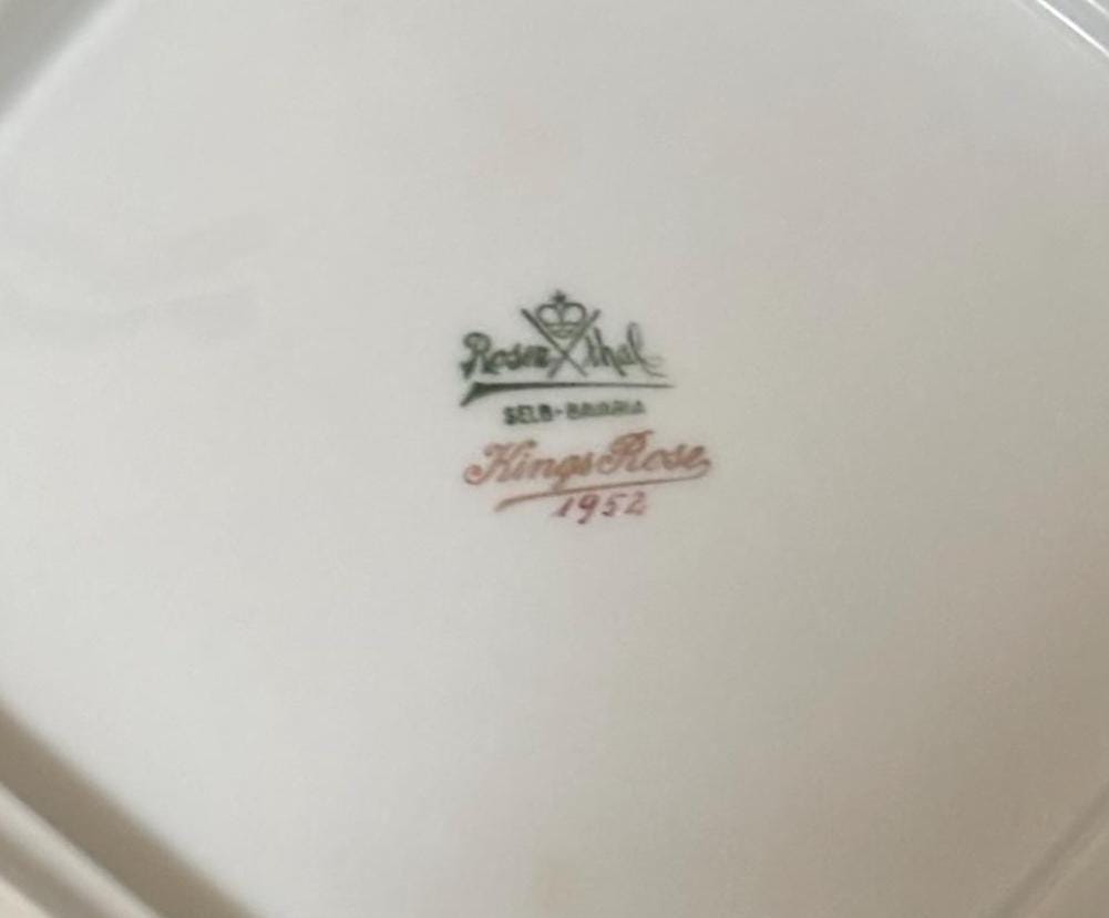Rosenthal King Rose Bowl, Made in Bavaria, Lover Antiques and Vintage