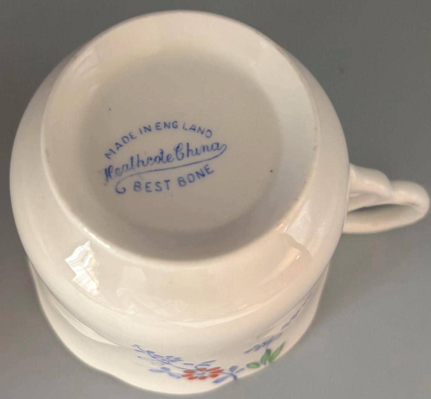 Vintage Heathcote China Tea Cup Made in England Lover Antiques and Vintage