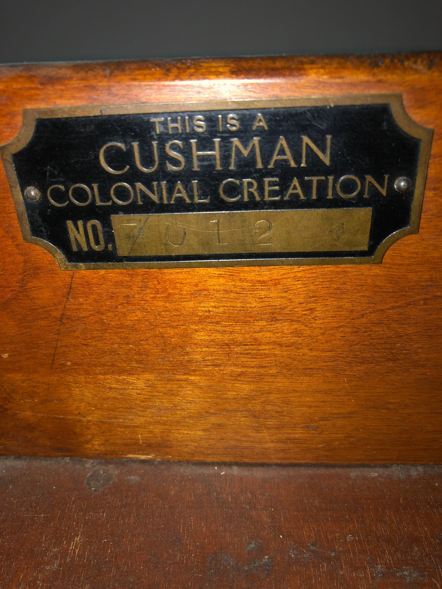 Vintage Cushman Colonial Farmhouse Server Hutch - 1937 No. 7012