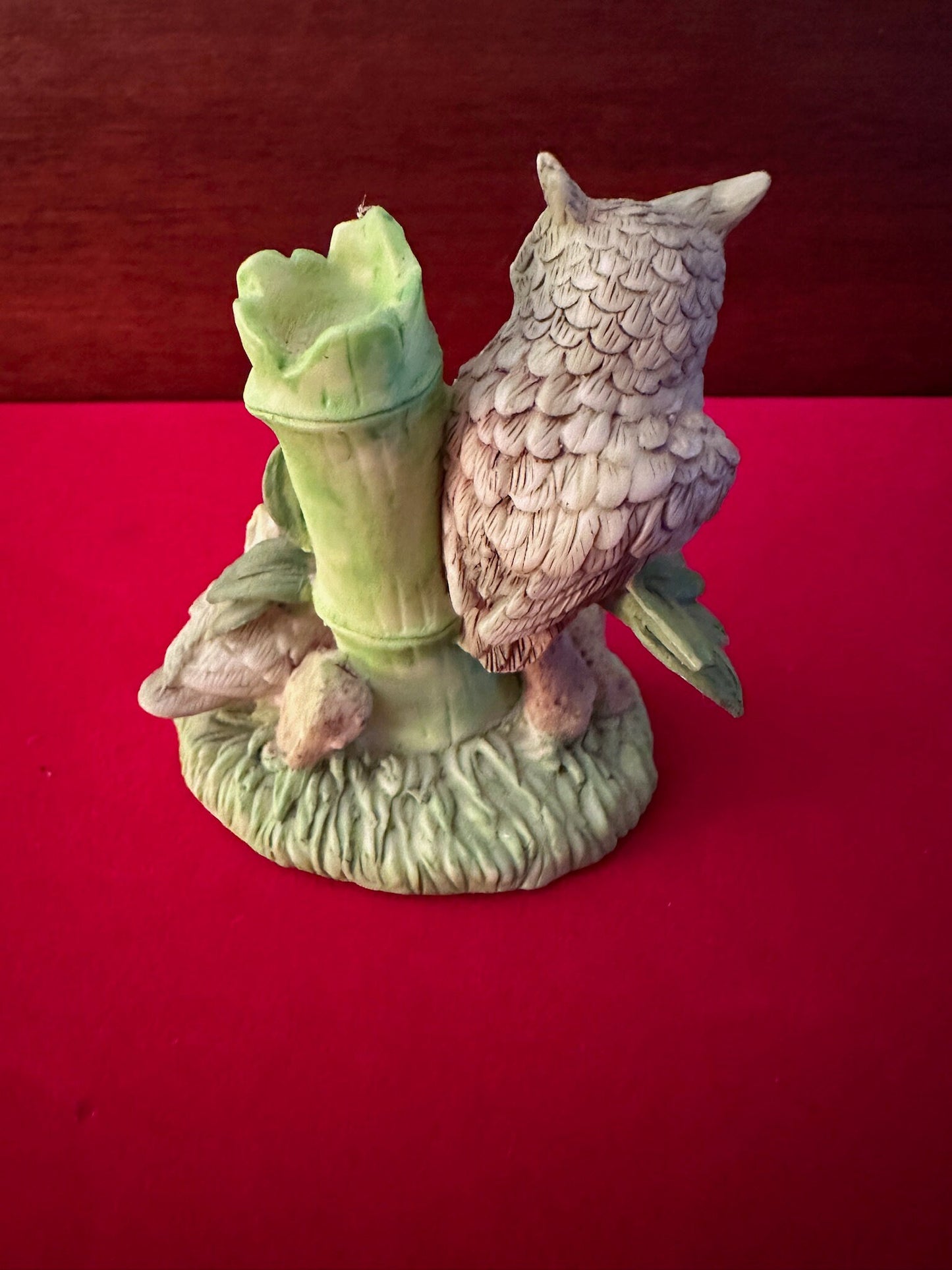 Vintage Porcelain Owl Figurine, Lover Antiques and Vintage