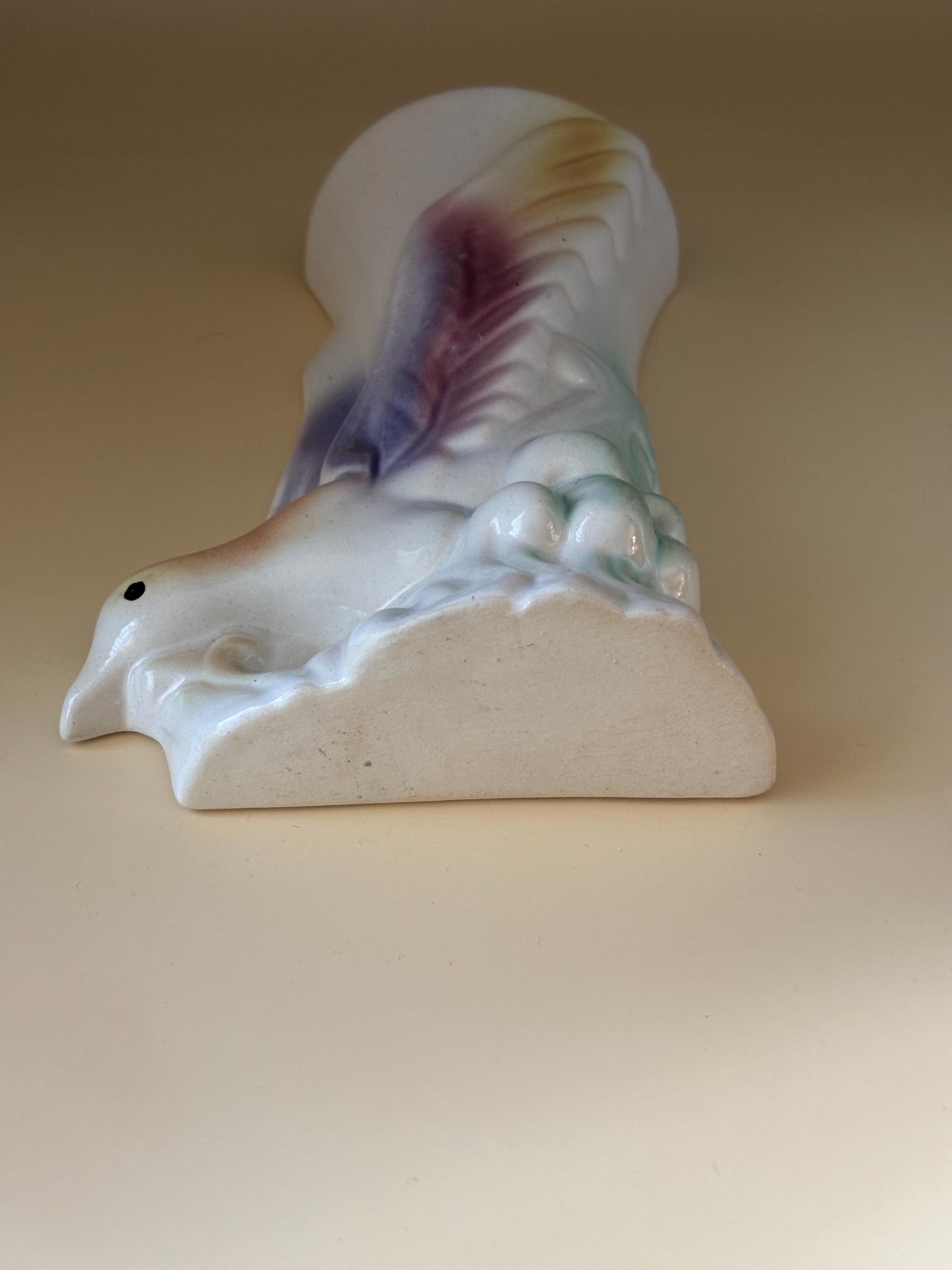 Vintage Morton Pottery Bird of Paradise Wall Pocket, Lover Antiques and Vintage