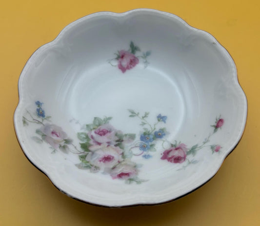 Antique Schwarzenhammer Dessert Bowl Made in Bavaria Lover Antiques and Vintage