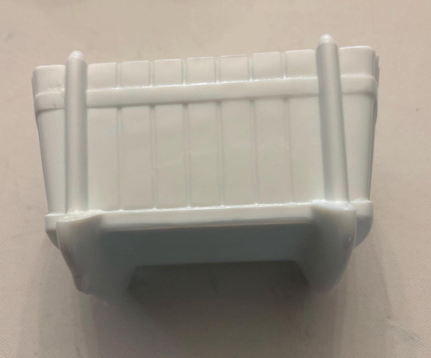 Vintage Indiana White Milk Glass Rocking Baby Crib Bassinet Glass Cradle Lover Antiques and Vintage