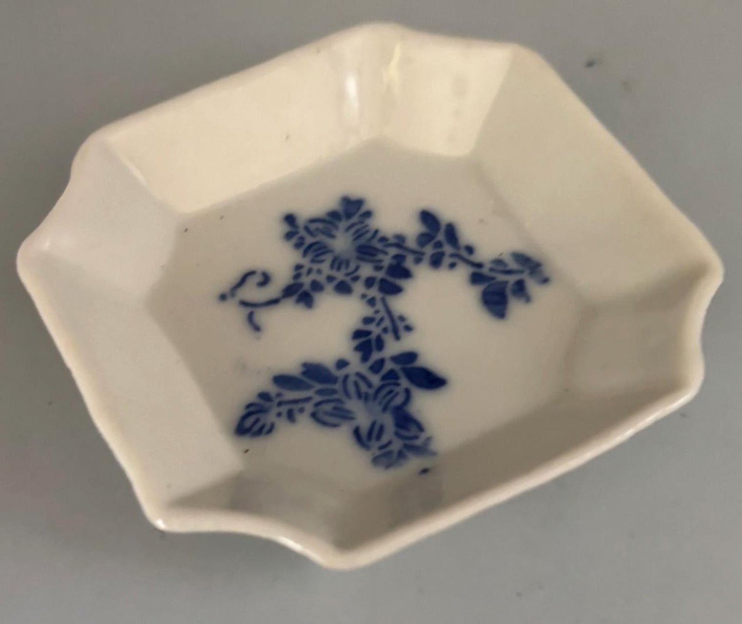 Antique Royal Copenhagen Blue Flower Porcelain Butter Dish Serving Bowl Lover Antiques and Vintage