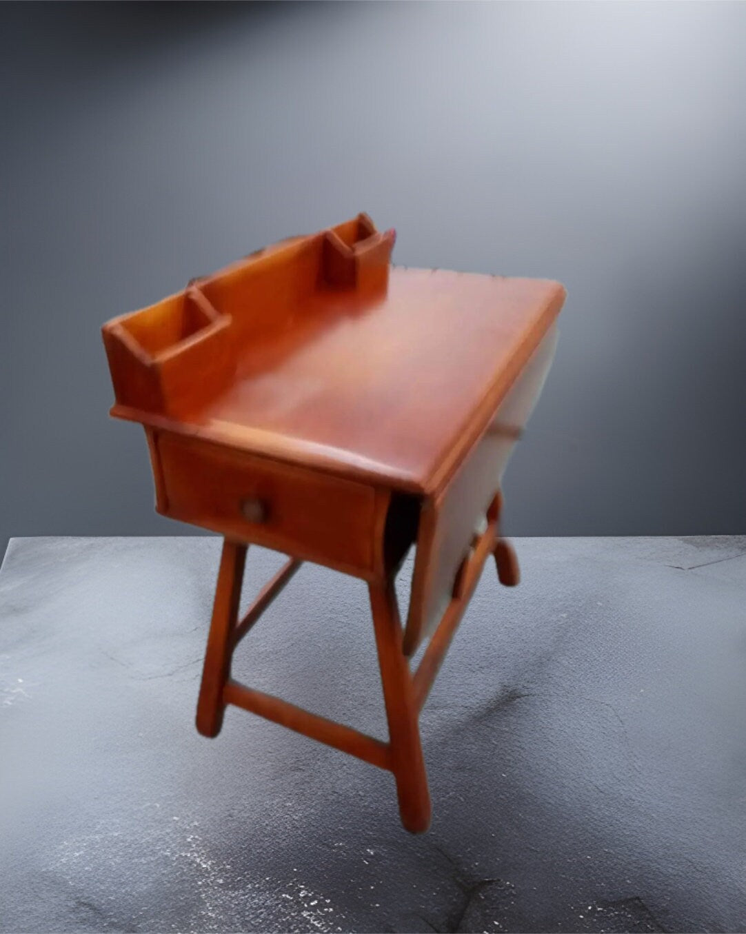 Cushman Colonial Rudder Desk No. 4-112: Vintage Vanity, Butterfly Table