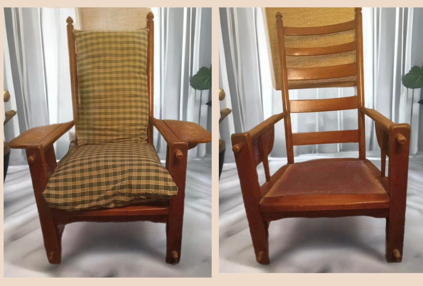 Cushman Colonial Creations Carver Drop Leaf Chair No. 4-190 Paddle Arm Chair Rare! Lover Antiques and Vintage