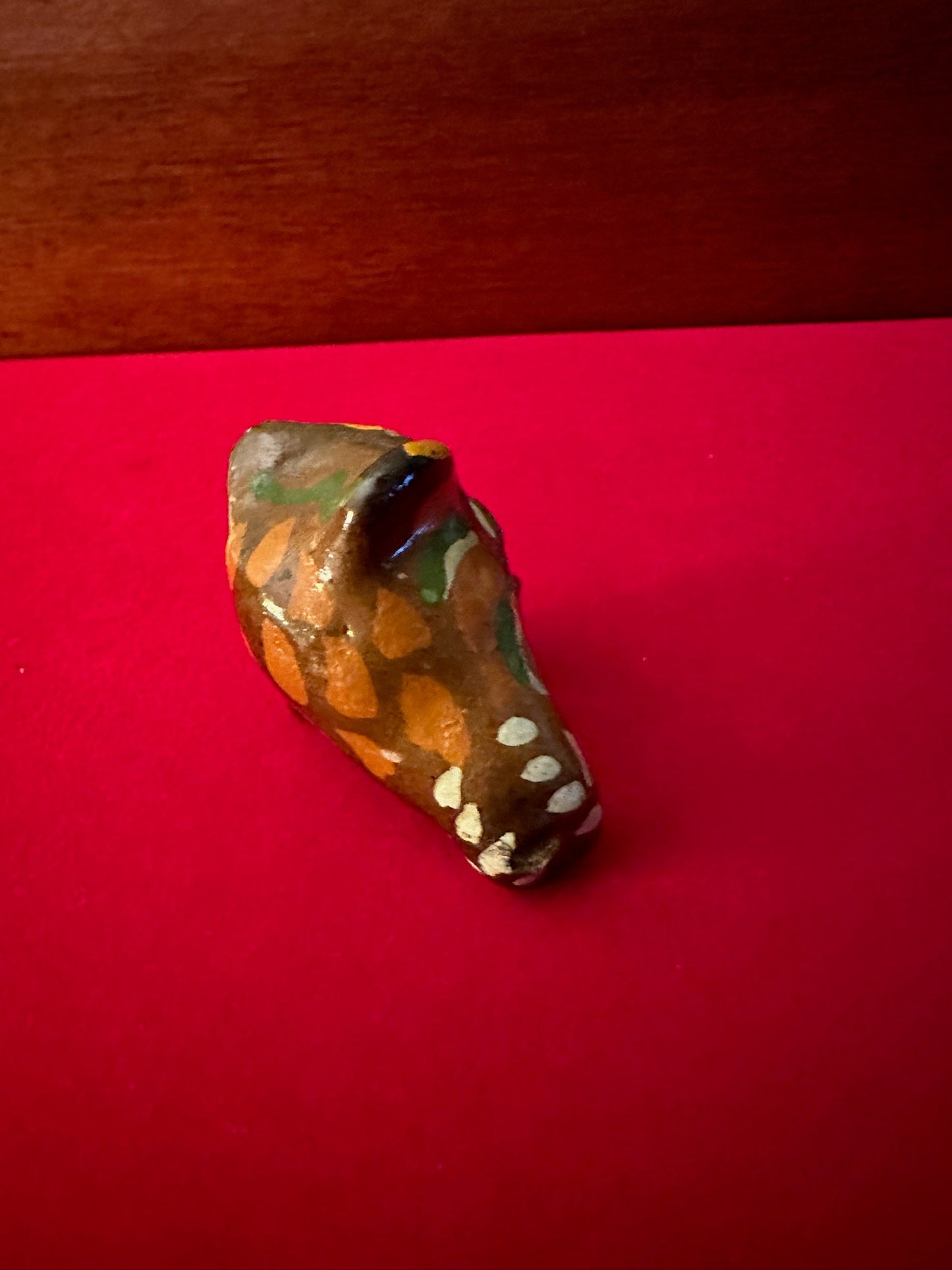 Vintage Tonala Mexican Pottery Owl - Signed Ken Edwards