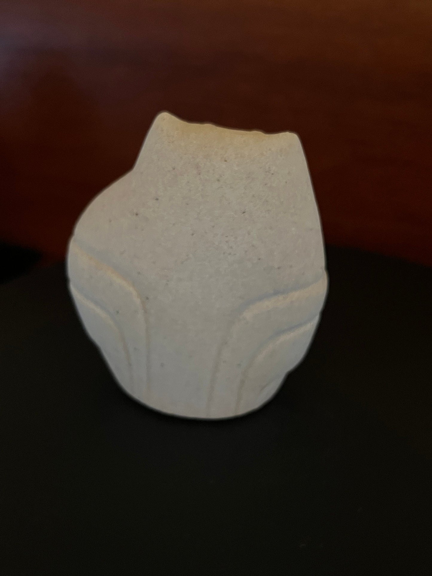 Vintage Sandstone Owl Statue: Marbell, Made in Belgium