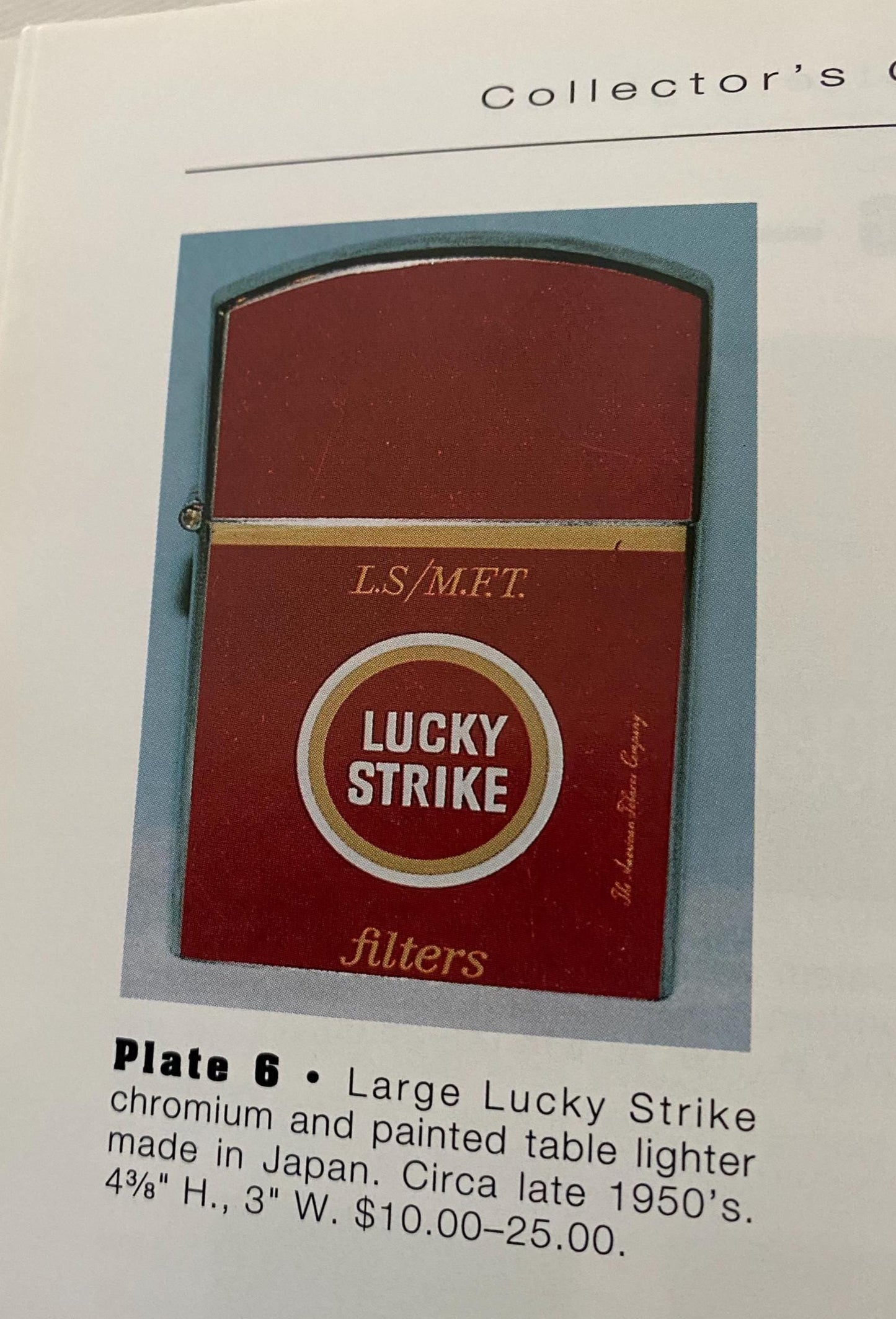 Collector's Guide to Cigarette Lighters Book, Identification and Values, by James Flanagan