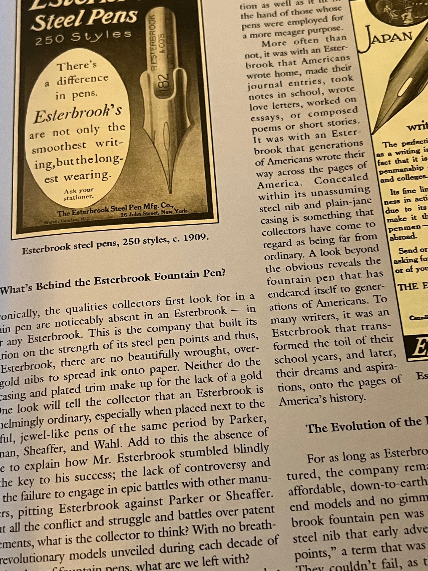 Vintage Fountain Pens Identification & Value Guide Book by Paul Erano