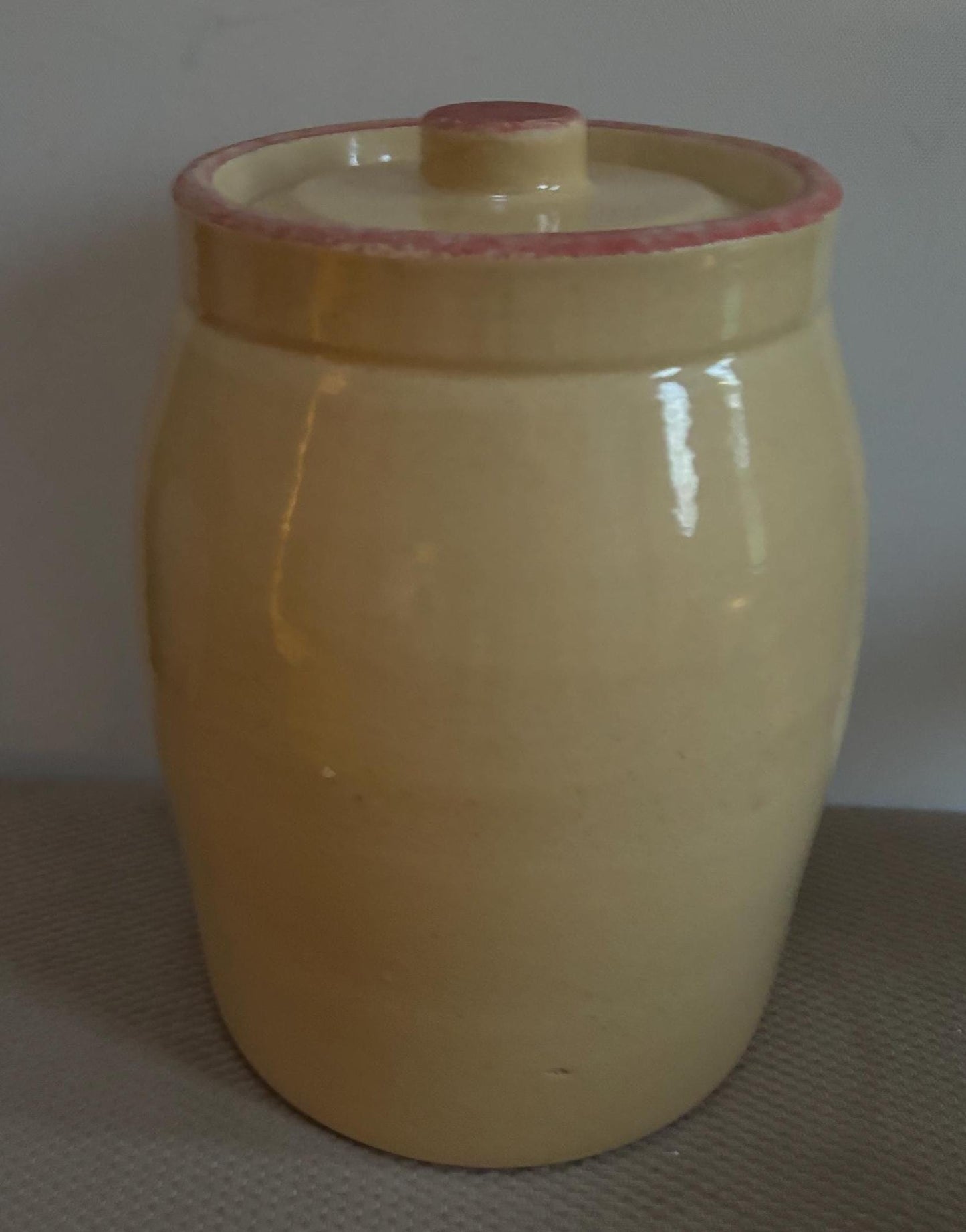 Vintage Redwing Stoneware Ceramic Pottery Cookie Jar or Planter Lover Antiques and Vintage