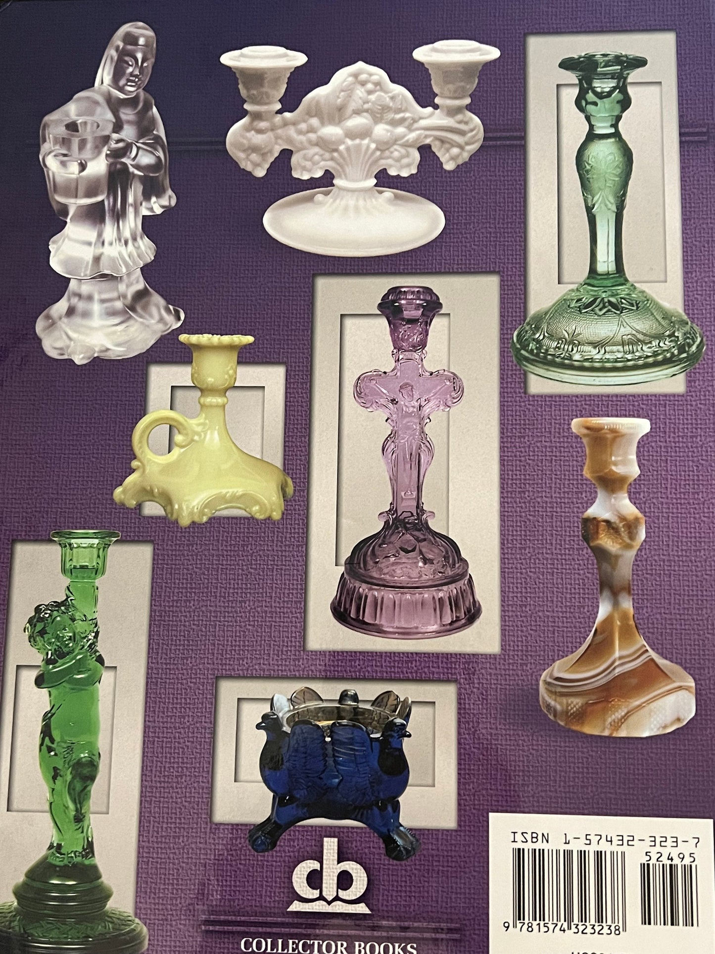 Glass Candlestick Book Volume 2: Fostoria to Jefferson, Identification & Value Guide