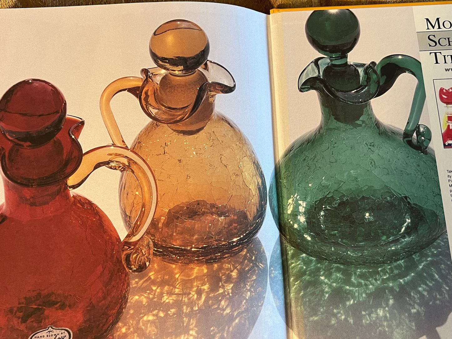 Crackle Glass Book: 1950s-2000 Identification & Value Guide