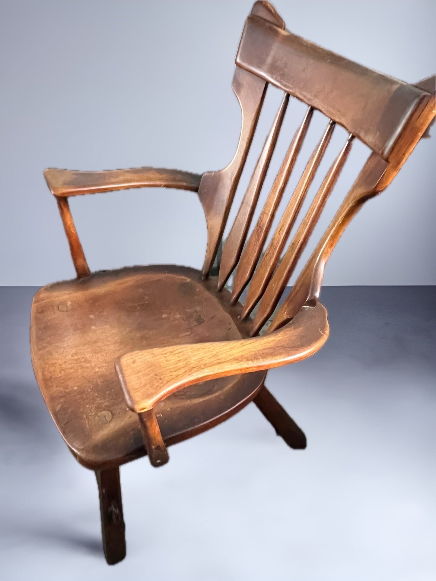 Vintage Herman De Vries Art Deco Style Chair Rare Devries Piece of Art furniture