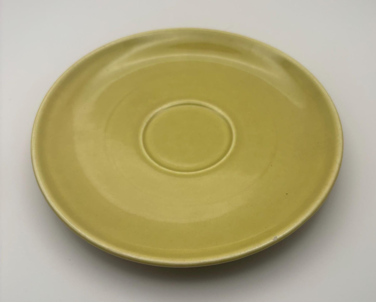 Harker Pottery Saucer Plate, Harkerware Stone Porcelain Plates, Lover Antiques and Vintage