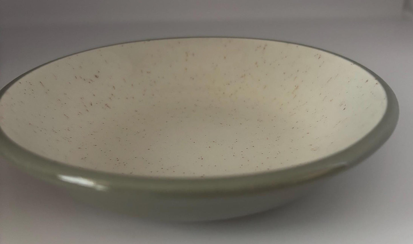 Harker Pottery Berry Bowl, Harkerware Stone Porcelain USA Made, Lover Antiques and Vintage