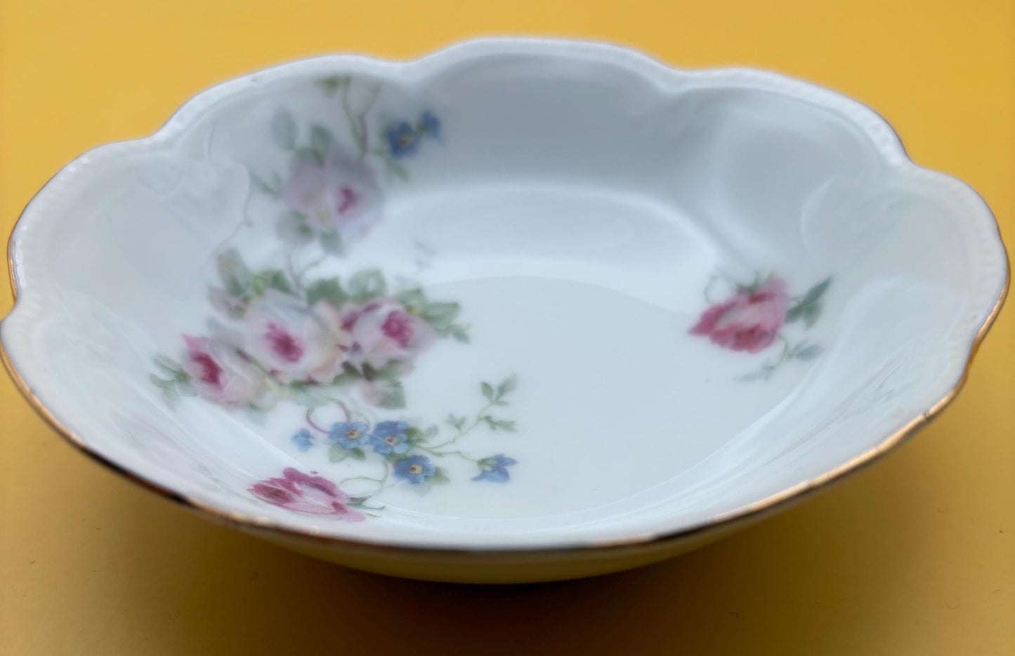 Antique Schwarzenhammer Dessert Bowl Made in Bavaria Lover Antiques and Vintage