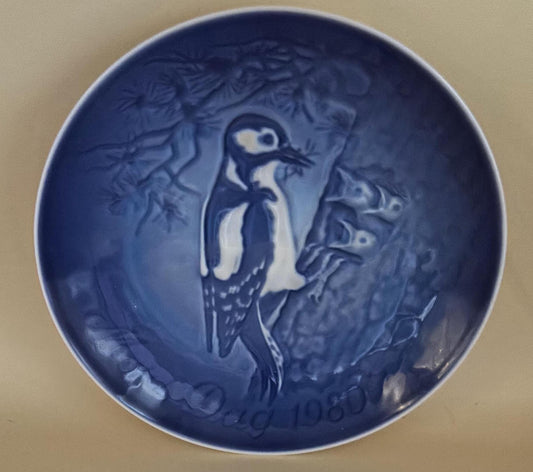 Vintage Owl Porcelain Plate by Bing & Grondahl Copenhagen Lover Antiques and Vintage