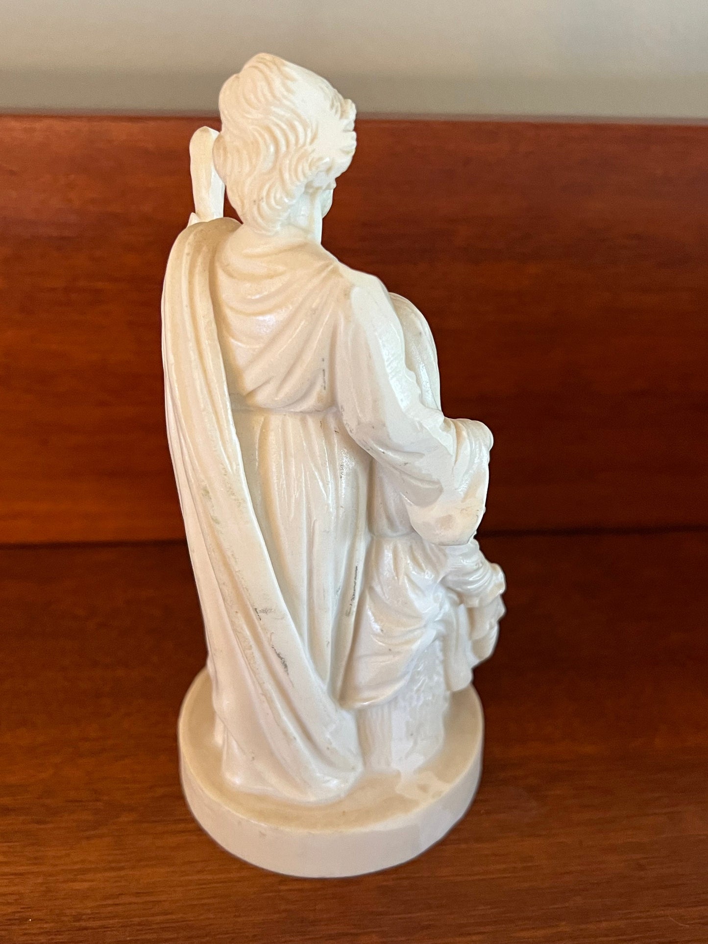 Vintage Holy Family Figurine: Columbia Cast Resin, Made in Italy