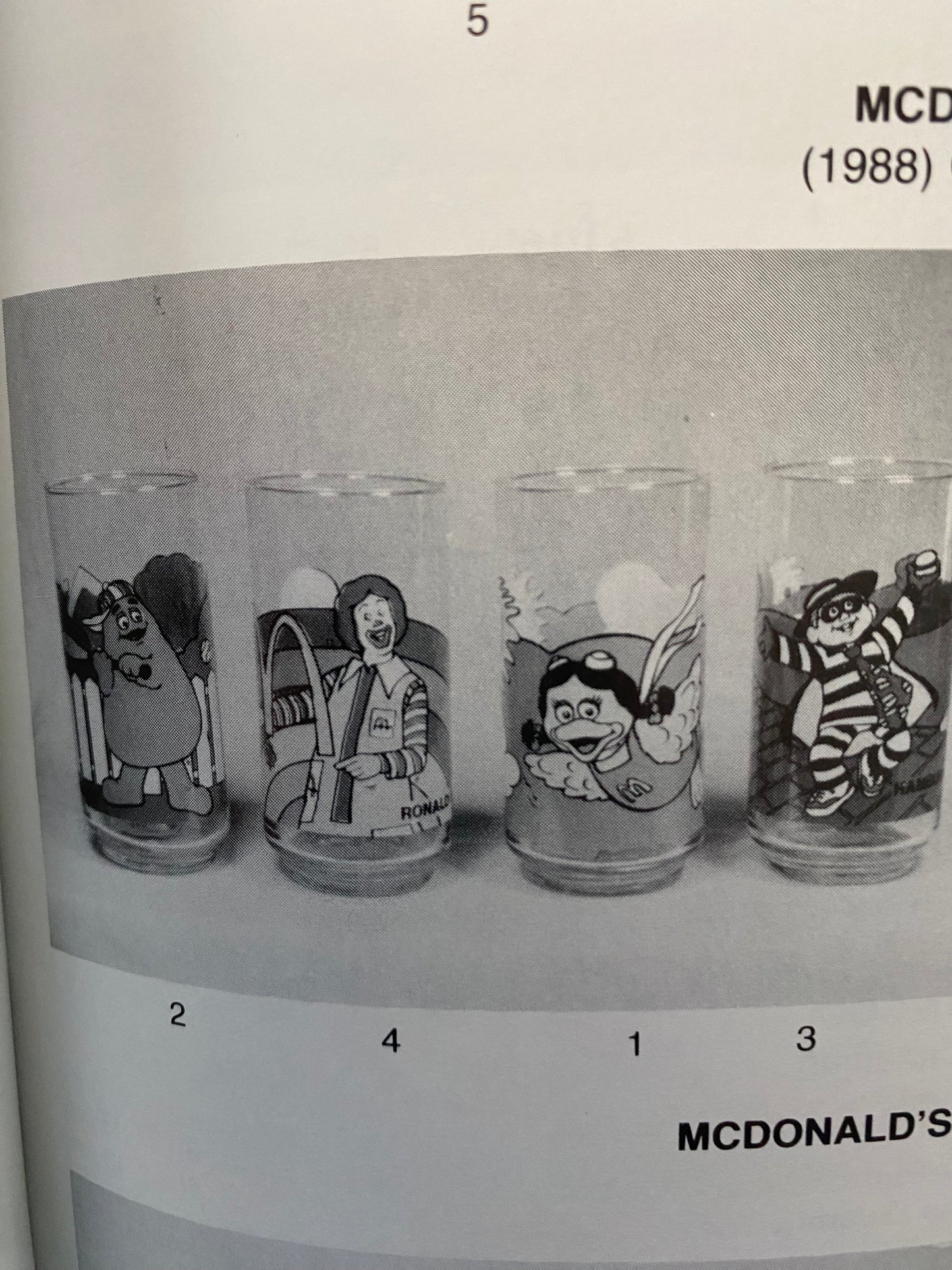 Cartoon & Promotional Drinking Glasses Collector's Guide Book
