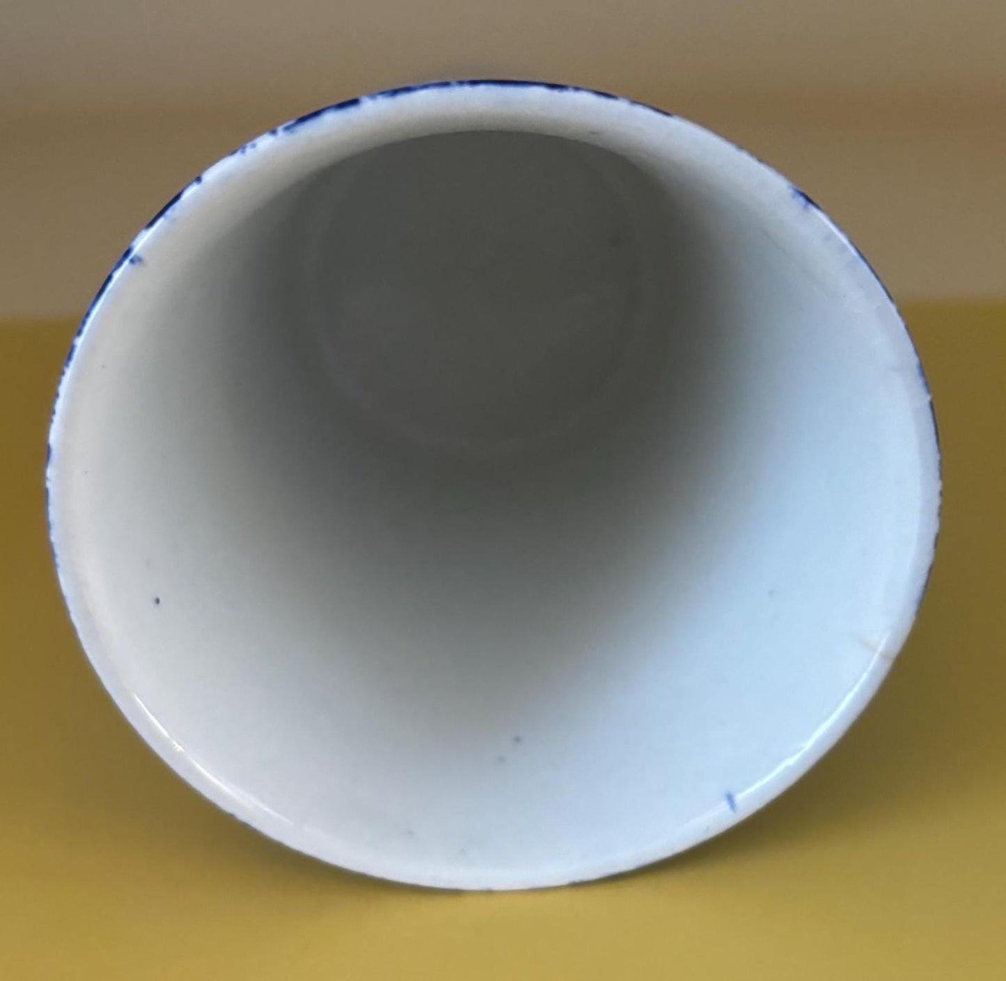 Vintage CALICO Blue Flower Cup Royal Crownford Ironstone England Blue and White Floral Transferware Plate Lover Antiques and Vintage