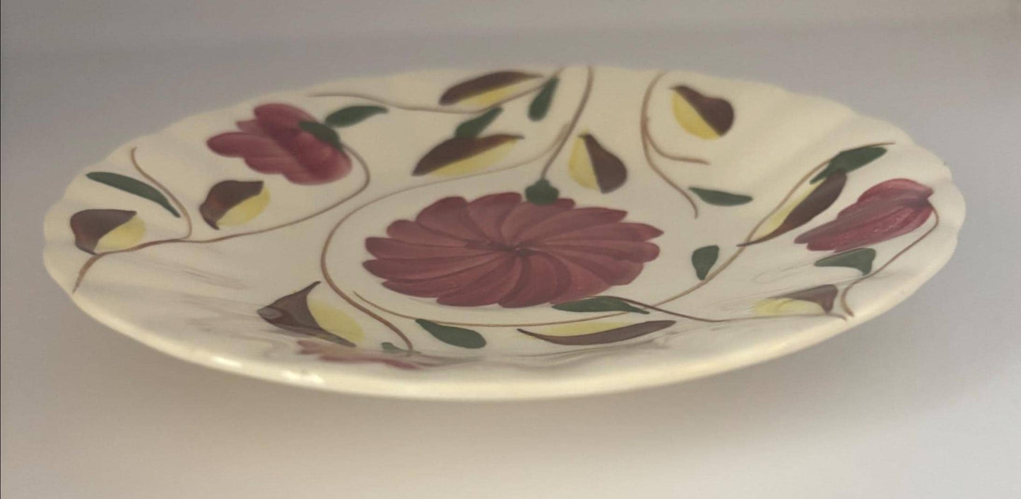 Blue Ridge Southern Potteries Saucer Plate, Laura Collection Design, Lover Antiques and Vintage
